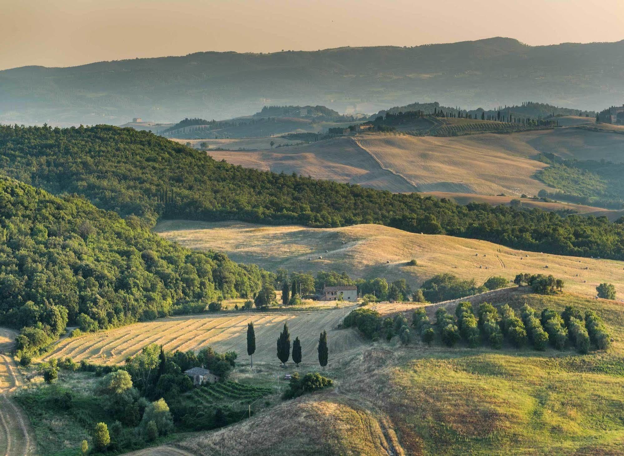 Locanda Di Casalmustia Castelmuzio Kültér fotó
